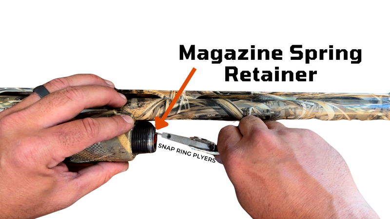 Remove Magazine Spring Retainer