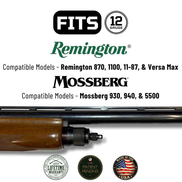 TekPlug Fits Remington/Mossberg 12 ga.
